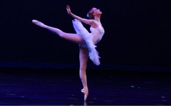 young ballet dancer