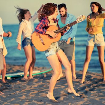 Music and Dance on the beach