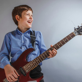 Guitar Lessons | Boy and Guitar