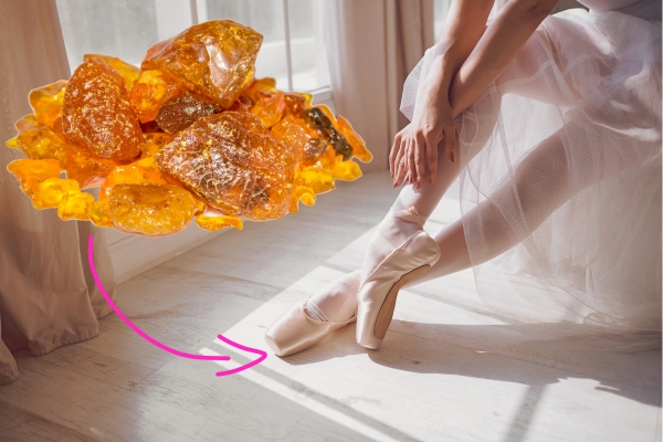 rosin for pointe shoes